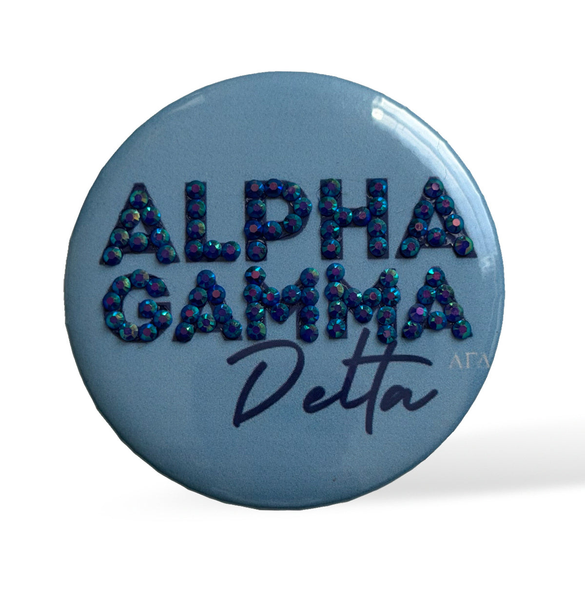Alpha Gamma Delta Sorority Button