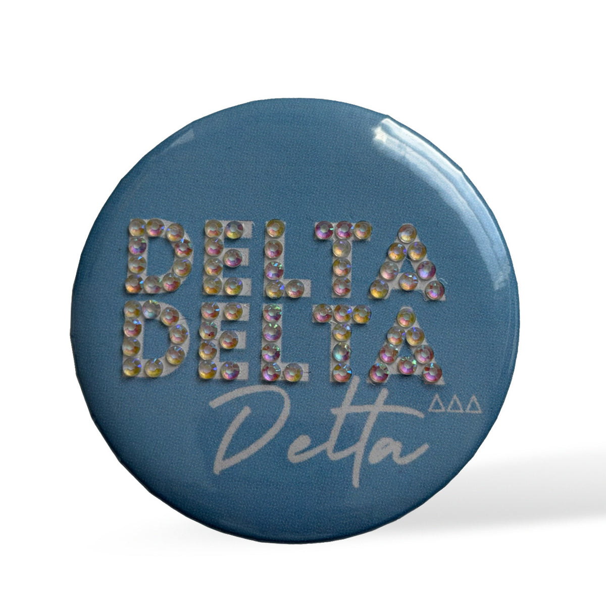 Delta Delta Delta Sorority Button